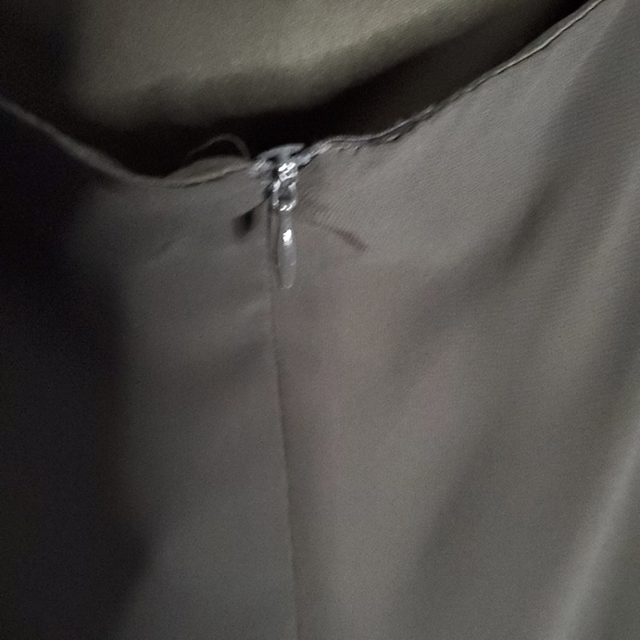 J.K. Collection empire bodice sheer tiers mini dress Size Medium - Picture 3 of 14